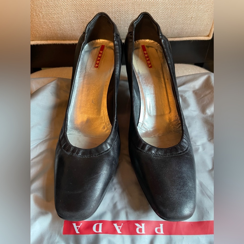 Prada Black Pump - image 3